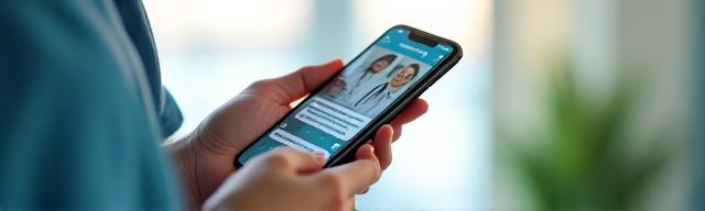 HIPAA telemedicine iOS app case study